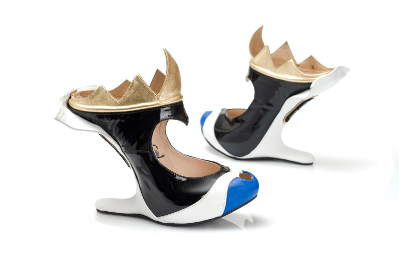 Illustration for article titled Stomp all over princesses in these Disney villain shoes